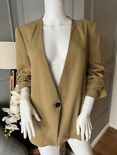 Zara beige ruched for sale  Shipping to Ireland