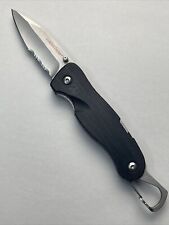 Cuchillo plegable multiherramienta lanzador de hojas descontinuado Leatherman cráter C33LX segunda mano  Embacar hacia Mexico