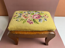 Antique needlepoint footstool for sale  Tucson
