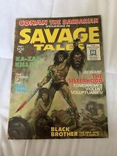 1971 Marvel Savage Tales #1 Conan The Barbarian Man-Thing 1º aplicativo revista em quadrinhos comprar usado  Enviando para Brazil