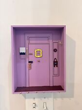 Monica Purple Door Key Holder Friends TV Show for Entryway-cosmetic defect, used for sale  Shipping to South Africa