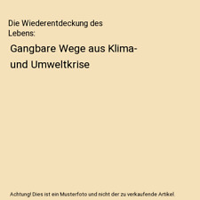 Wiederentdeckung lebens gangba gebraucht kaufen  Trebbin