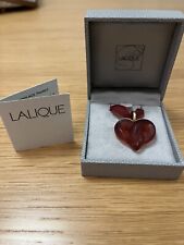 Lalique ruby red for sale  BURY ST. EDMUNDS