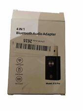 Transmissor e receptor Bluetooth 4 em 1 sem fio adaptador de áudio auxiliar USB para carro 3,5 mm comprar usado  Enviando para Brazil