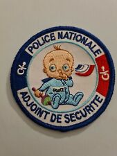 Écusson police nationale adjoint sécurité ADS CRS armée RAID collect humour, occasion d'occasion  Paris XX