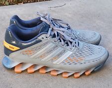 7 Adidas Springblade Running Shoes 109177700 Gray Orange Men’s 7 DISCONTINUED for sale  Shipping to South Africa