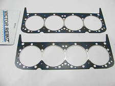 (2) VICTOR Cylinder Head Gaskets - Chevy Small Block SBC 400 4.200" Bore for sale  Cypress