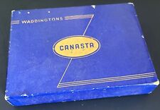 Waddingtons canasta cards for sale  LONDON