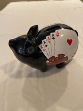 Poker cards piggy for sale  Warwick