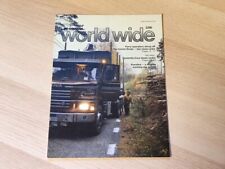 1986 SCANIA WORLD WIDE 2/86 TRUCK LKW [EN] - magazine / brochure na sprzedaż  PL