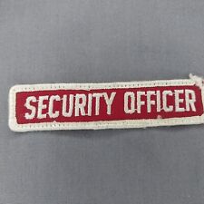 Security officer red for sale  Cheboygan