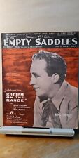 Empty saddles rhythm for sale  NUNEATON
