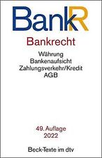 Bankrecht rechtsstand januar gebraucht kaufen  Berlin