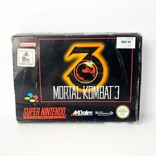 Mortal Kombat 3 + Caixa, Manual, Inserção CIB - SNES - Testado e Funcionando, usado comprar usado  Enviando para Brazil