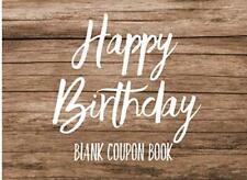 Happy birthday blank for sale  UK