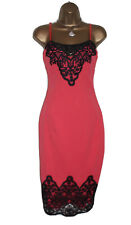 Lipsy coral bodycon for sale  HENLEY-ON-THAMES