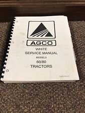 Genuine Agco Allis Chalmers 6080 Tractor repair shop service manual AC for sale  Murfreesboro
