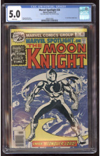 Marvel Spotlight 28 CGC 5.0 1. Solo Moon Knight Story Don Perlin Cover 1976 na sprzedaż  Wysyłka do Poland
