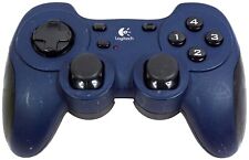 Used, Logitech Dual Action Gamepad USB Game Controller Dark Blue for sale  Shipping to South Africa