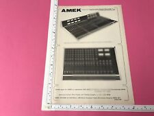 Vintage amek series for sale  BOGNOR REGIS