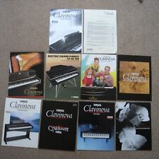 Usado, Colección de folletos de piano Yamaha Clavinova. Se vende como lote de trabajo o individualmente. segunda mano  Embacar hacia Argentina