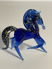 Blown glass horse d'occasion  Expédié en Belgium