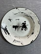 Usado, Pablo Picasso, pintura em bandeja de latão, 22 cm de circunferência comprar usado  Enviando para Brazil