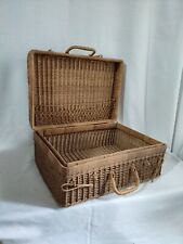 Vintage 1930 rattan for sale  Shipping to Ireland