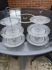 Tier glass round for sale  TAUNTON