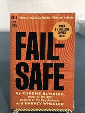 Libro de bolsillo vintage 1964 Fail-Safe de Eugene Burdick y Harvey Wheeler segunda mano  Embacar hacia Argentina