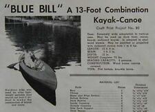 Kayak canoe 1940 for sale  Shipping to Ireland