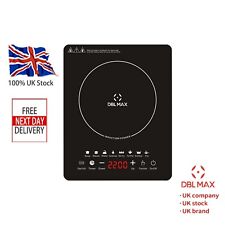 Used, Single Induction Hob 2200W Touch Screen Intelligent- black crystal panel for sale  Shipping to South Africa