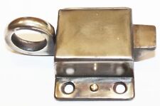 Brass-Door Closure-Finger Pull-Window/Door/Cabinet-2 3/4" x 2 1/8" for sale  Shipping to South Africa