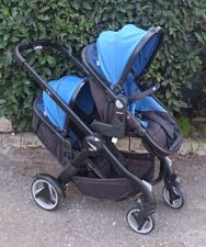 Chicco Passeggino gemellare/fratellare "Fully Twin" Usato  Power Blue segunda mano  Embacar hacia Argentina