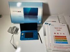 Console Nintendo 3DS azul água com caixa + inserções CTR-001 comprar usado  Enviando para Brazil