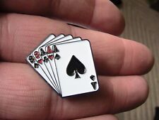 Poker cards pin for sale  BOLTON