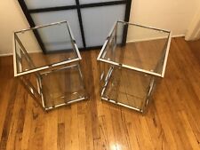 glass tops end table for sale  Beverly Hills