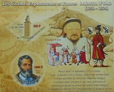 Explorers & Latarnie morskie Marco Polo, Mongolski Chan s/s MNH #ML1011 IMPERF na sprzedaż  PL