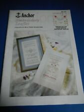 Anchor embroidery leaflet for sale  HAWICK