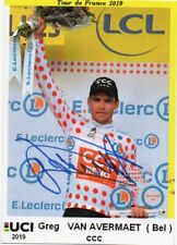 TOUR DE FRANCE CYCLISME autographe  de   GREG VAN AVERMAET d'occasion  France