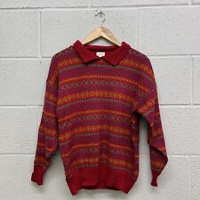 Vintage red fairisle for sale  CAERNARFON