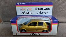 Modelo de coche vintage Daewoo Matiz serie mini coche Corea 1:32 cm juguetes Kingstar segunda mano  Embacar hacia Argentina