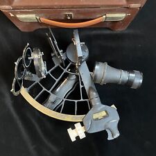WWII Era C. Plath Hamburg Sextant #40517 Germany W/ Brown Bakelite Case for sale  Shipping to South Africa