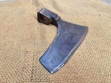 ANTIQUE VINTAGE GOOSEWING HEWING CARPENTERS COOPERS SIDE AXE HEAD HAND FORGED for sale  Shipping to South Africa
