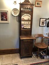 Tall Vintage Hall stand with mirror Edwardian Revival. Carved Details. for sale  MANCHESTER