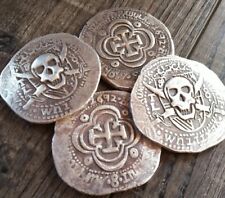 Handmade 8 Reale .999 fine Silver Pirate coin / cob for sale  Shipping to South Africa