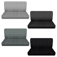 Car seat covers Fits Chevy S10 trucks 82-91 Front Bench ,NO Headrest   21 colors, used for sale  Shipping to South Africa