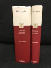 Enciclopedia dizionario latino usato  Roma
