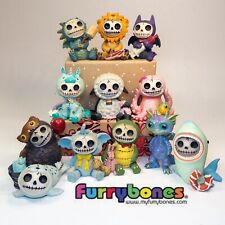 Usado, Lote de 12 bonecos de fantasia Furry Bones Aurora Borealis Baby Dragon comprar usado  Enviando para Brazil