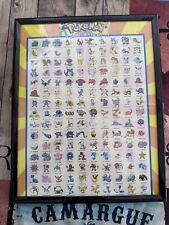 Poster affiche pokemon d'occasion  Decize